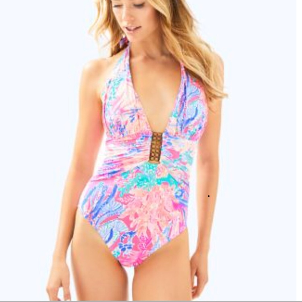 Lilly Pulitzer one piece *6* aquadesiac NWT